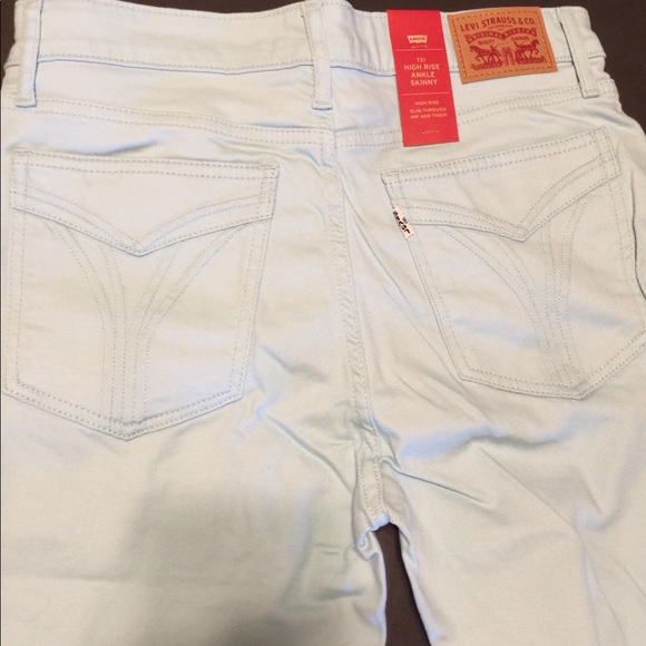 NWT Levi’s 721 HighRise Ankle Skinny - Picture 5 of 8